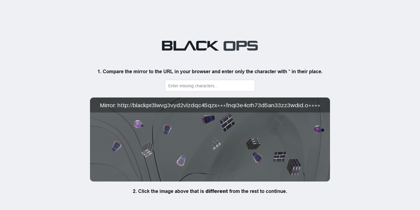 Blackops Market Security